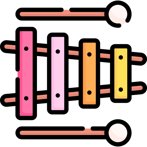 ksylofon Special Lineal color ikona