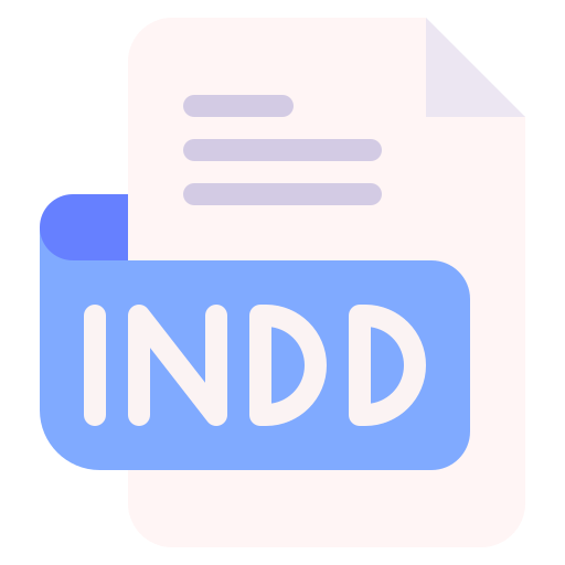 Indd Generic Flat icon