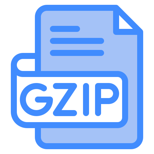 gzip Generic Blue ikona