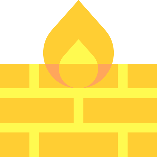 firewall Basic Sheer Flat icon