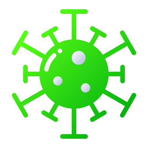 コロナウイルス Generic Flat Gradient icon