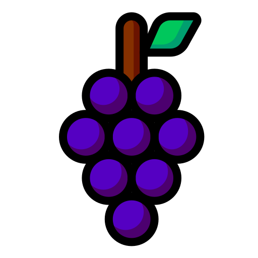 raisin Generic Outline Color Icône
