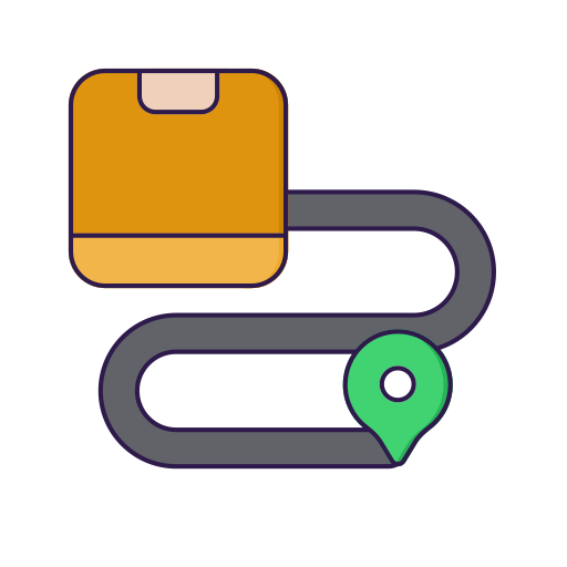 verfolgung Generic Thin Outline Color icon