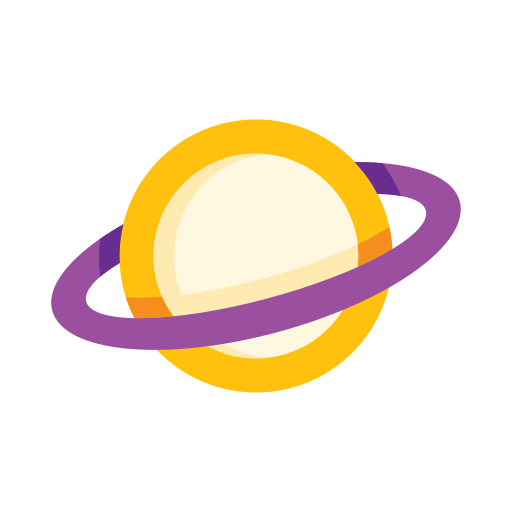 Сатурн edt.im Lineal color иконка