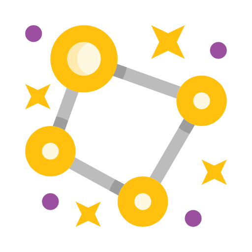 constellation edt.im Lineal color Icône