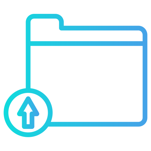 dossier Generic Gradient Icône