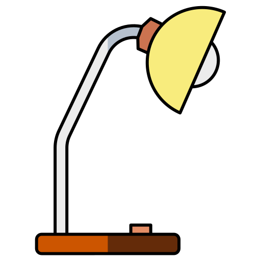 lampada da scrivania Generic Thin Outline Color icona