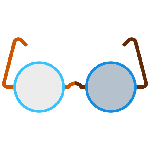 lunettes Meticulous Gradient Icône