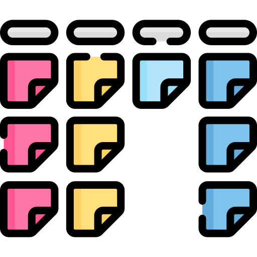Kanban Special Lineal color icon