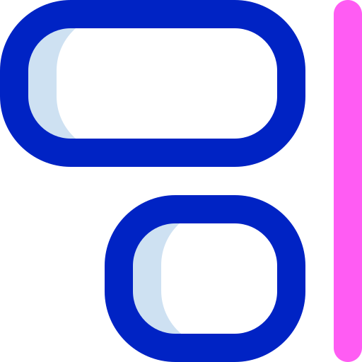 Alignment Super Basic Orbit Color icon