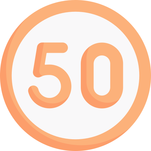50 Special Flat ikona