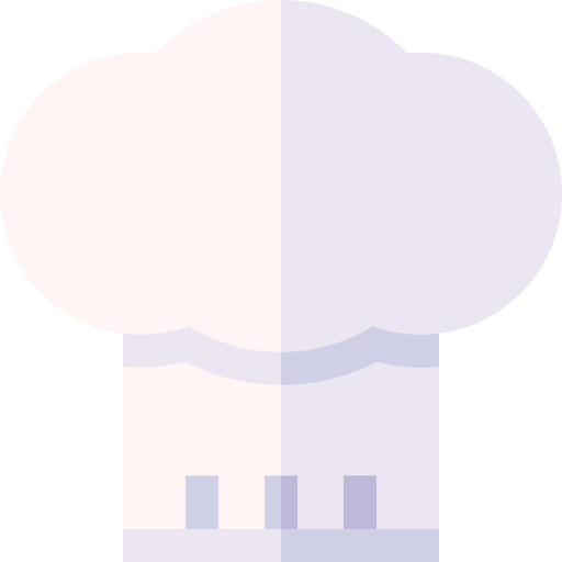 czapka szefa kuchni Basic Straight Flat ikona