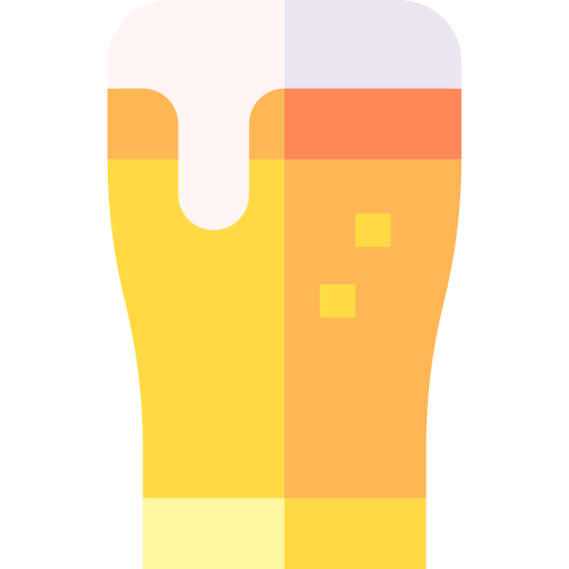 cerveja Basic Straight Flat Ícone