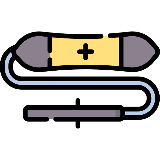 tubo de rescate Special Lineal color icono