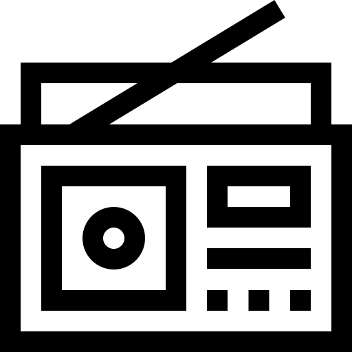 radio Basic Straight Lineal icona