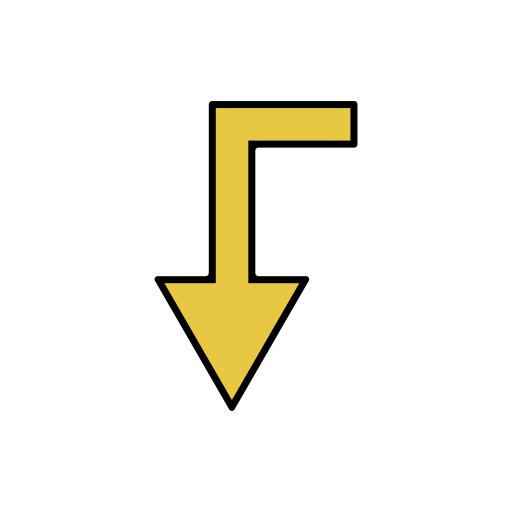 矢印 Generic Outline Color icon