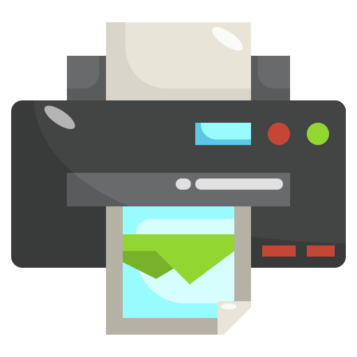 Printing Generic Flat icon