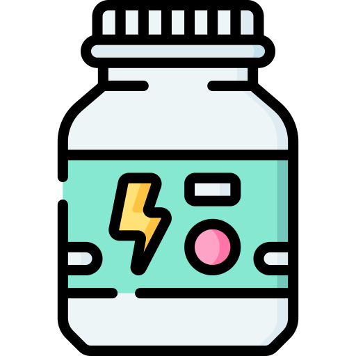 Protein supplement Special Lineal color icon