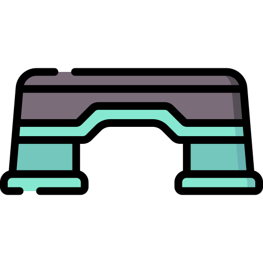 피트니스 단계 Special Lineal color icon