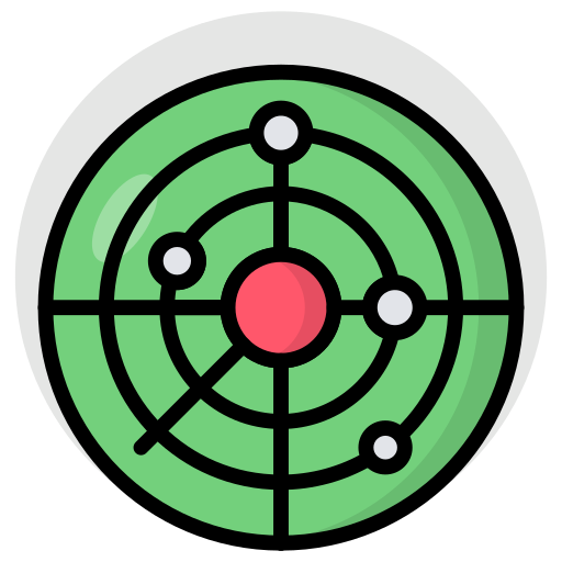 radar Generic Circular icona