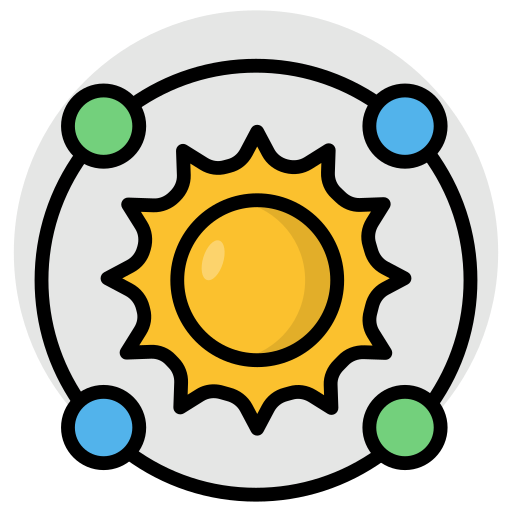 Solar system Generic Circular icon