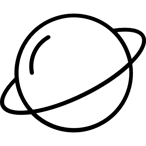 土星 Made by Made Lineal icon