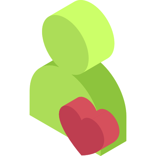 usuario Isometric Flat icono