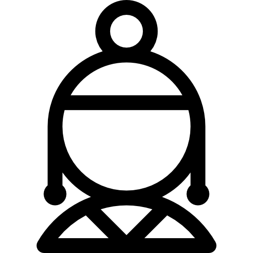 peruviano Basic Rounded Lineal icona
