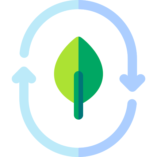 energía de biomasa Basic Rounded Flat icono