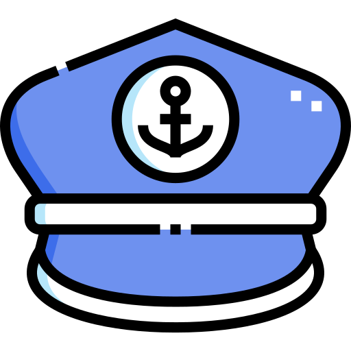 kapelusz marynarza Detailed Straight Lineal color ikona