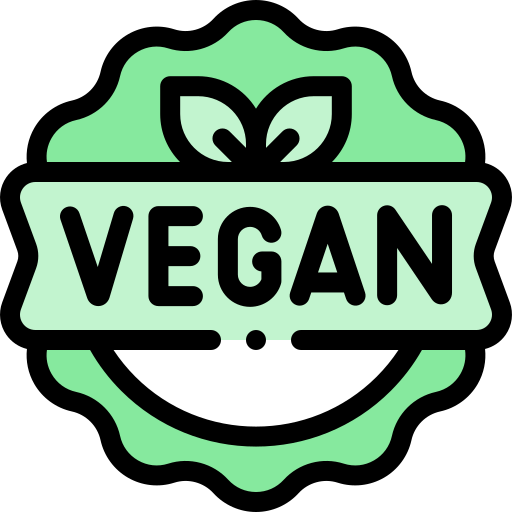 vegan Detailed Rounded Lineal color icon
