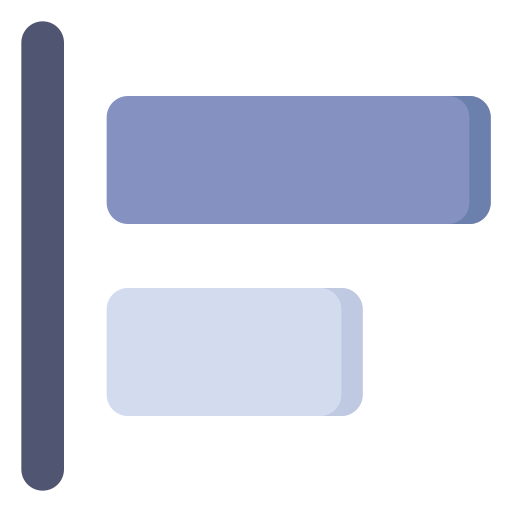 Left alignment Generic Flat icon