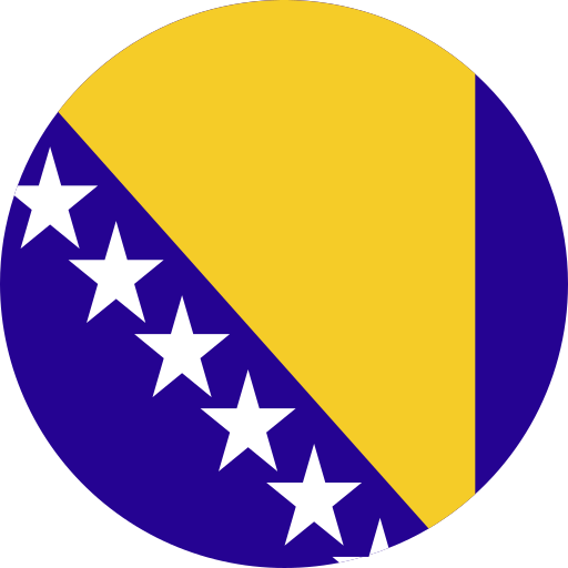 bosnien und herzegowina Others Flat circular icon