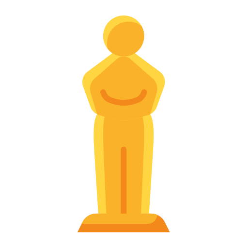 Oscar award Generic Flat icon