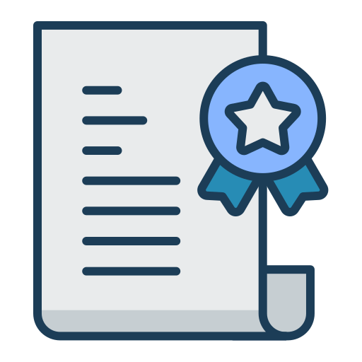 Official documents Generic Thin Outline Color icon