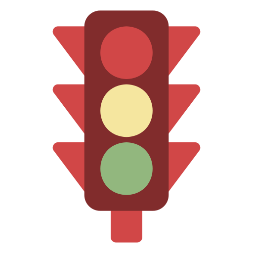 Светофор Generic Flat иконка