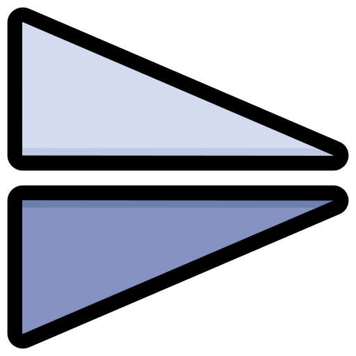 vertikaler flip Generic Outline Color icon