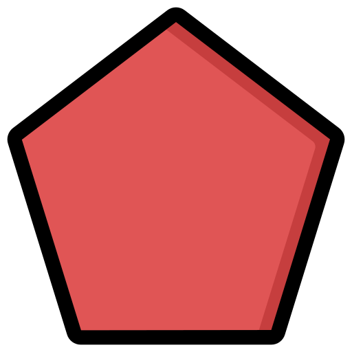 polygon Generic Outline Color icon