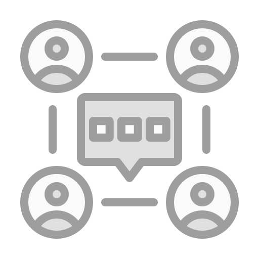Communication Generic Grey icon