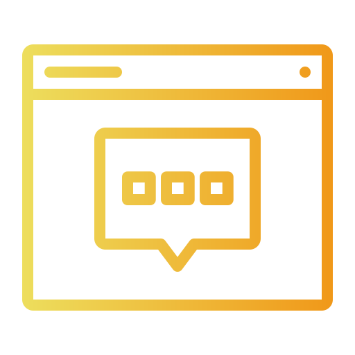 브라우저 Generic Gradient icon