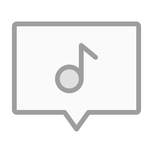 Music Generic Grey icon