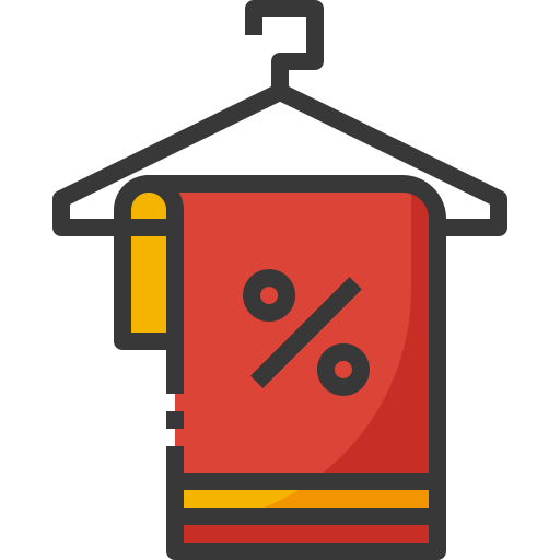Clothing hanger Generic Outline Color icon