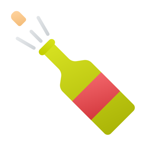 シャンパン Generic Flat Gradient icon