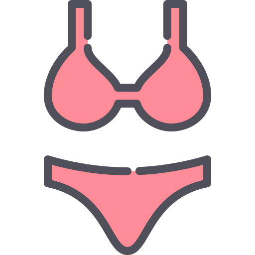 bikini Generic Outline Color Ícone