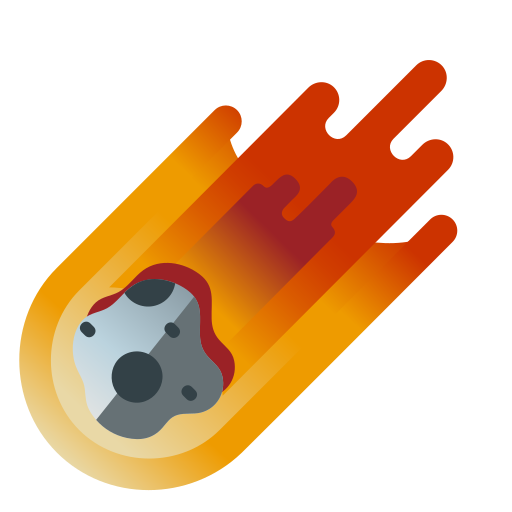 隕石 Generic Flat Gradient icon