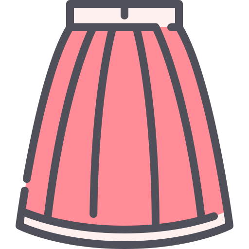 falda Generic Outline Color icono