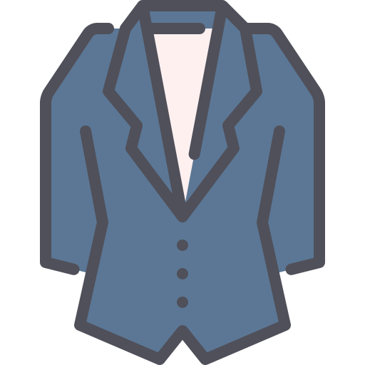 Tuxedo Generic Outline Color icon