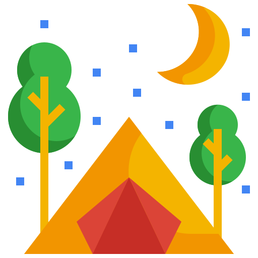 camping Generic Flat icoon