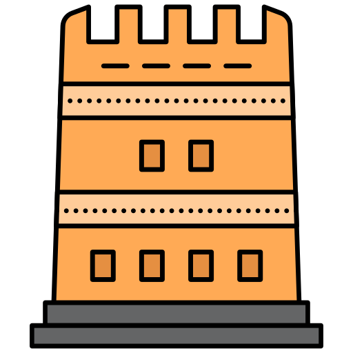 Fort Generic Outline Color icon