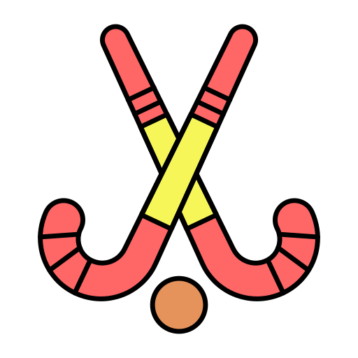 Hockey Generic Outline Color icon